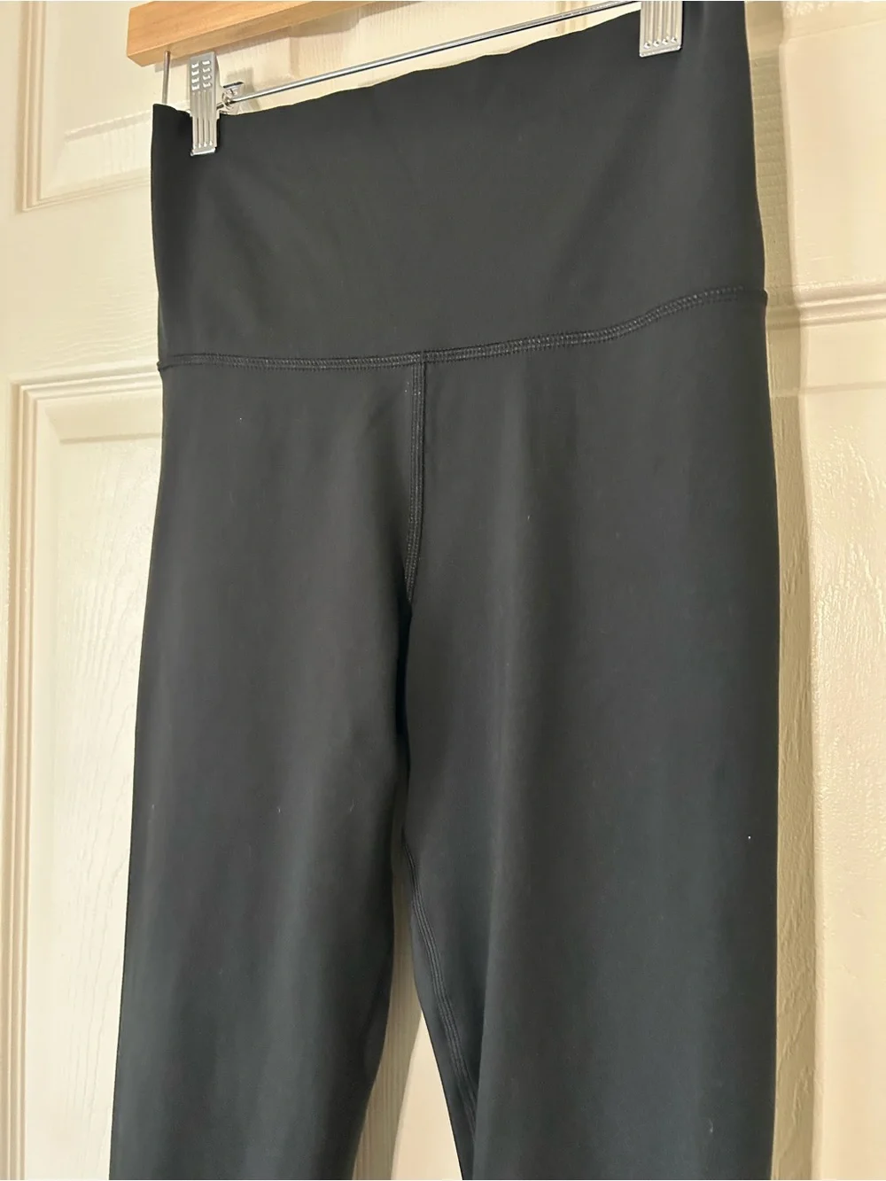 90 Degree by Reflex Black High-Waist Activewear Leggings - Size Medium